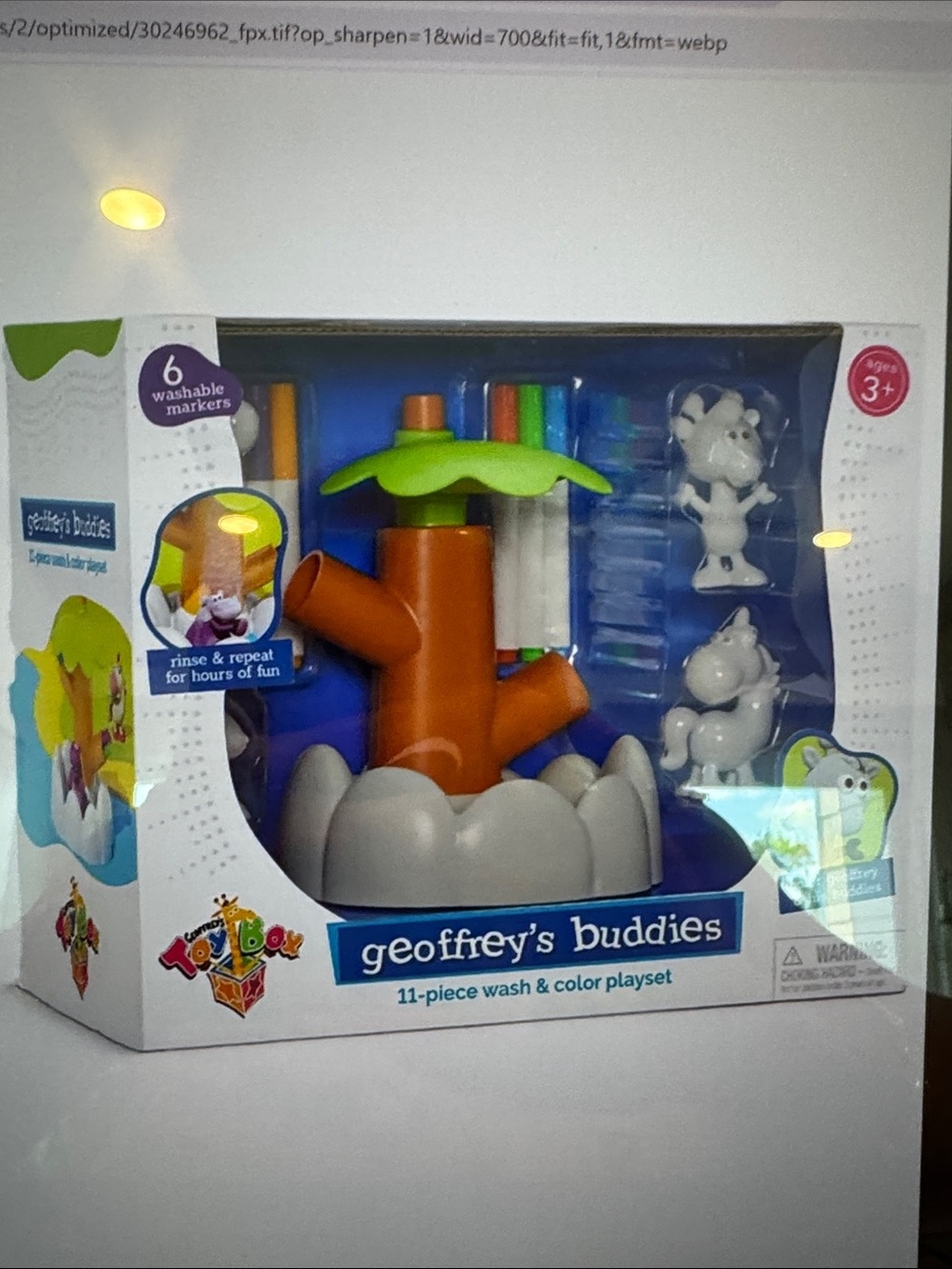Geoffrey’s Toy Box Wash & Color Tree Playset